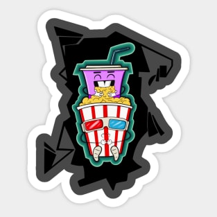 Movie Buffs Sticker